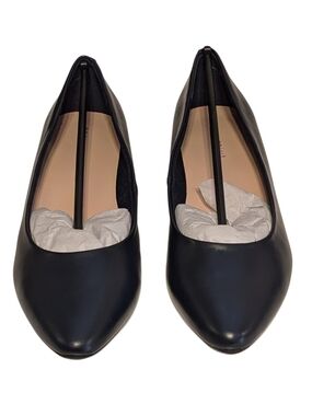 Easy Spirit Calla3 Womens Heels Black Pointed Toe Comfort Pump Size 6M NWB